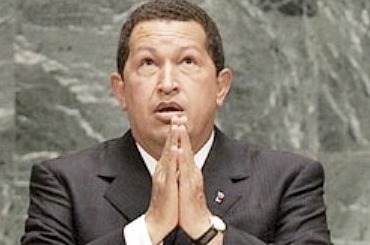 Chávez, de nuevo, invocando amigos imaginarios