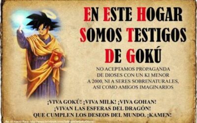 En este hogar somos Testigos de Gokú