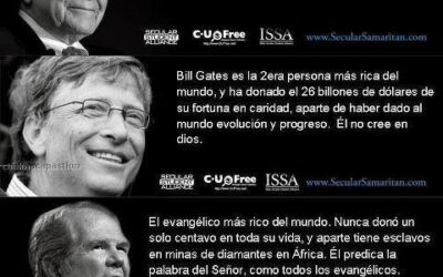 Warren Buffett, Bill Gates y Pat Robertson