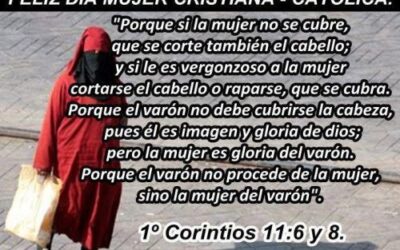 1° Corintios 11:6-8