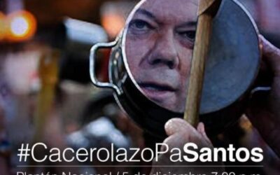 #CacerolazoPaSantos