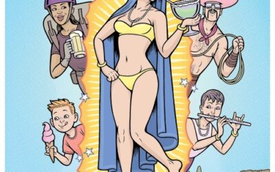 ‘Virgen’ de Guadalupe en bikini