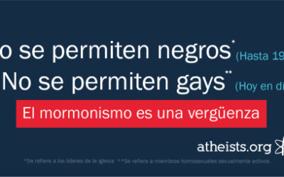 Mormones confiesan racismo