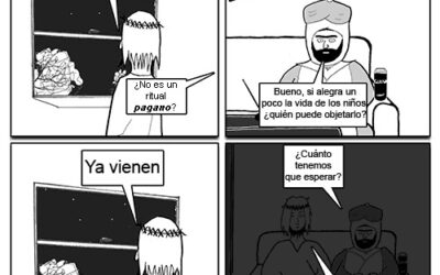 Jesus and Mo en Halloween