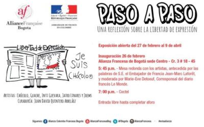 ‘Paso a paso’, exposición por Charlie Hebdo