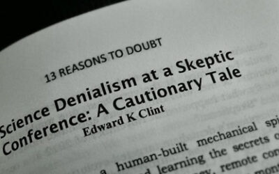 Negacionismo científico en conferencia escéptica — revivido