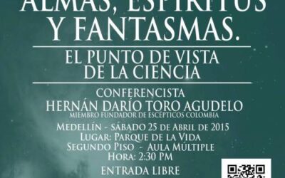 Conferencia sobre almas, espíritus y fantasmas en Medellín