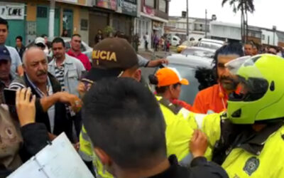 Amor cristiano y abuso policial en Bogotá