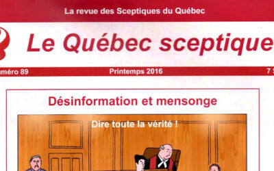 ‘Le Québec sceptique’ publica mi artículo sobre Zrii