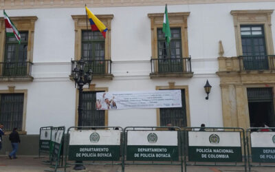 Gobernación de Boyacá promovió cristianismo durante paro