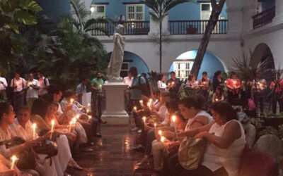 Rama Judicial de Cartagena hizo cadena de oración por Érika Díaz