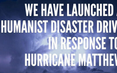Ateos recaudan fondos para ayudar a víctimas del huracán Matthew