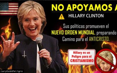 Pastores colombianos contra Hillary Clinton, por preparar camino al Anticristo (?)
